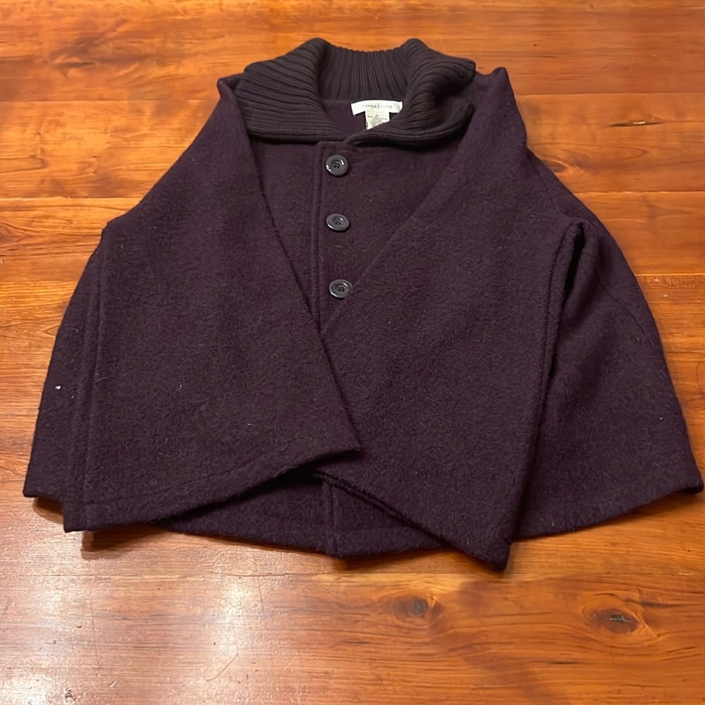 Purple wool blazer